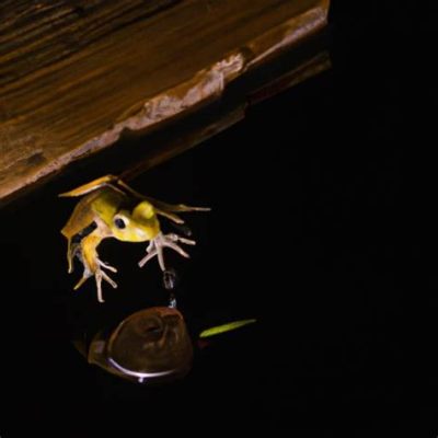  Japanischer Laubfrosch - Eine faszinierende Symbiose zwischen leuchtenden Farben und einem flinken Jägerverhalten!